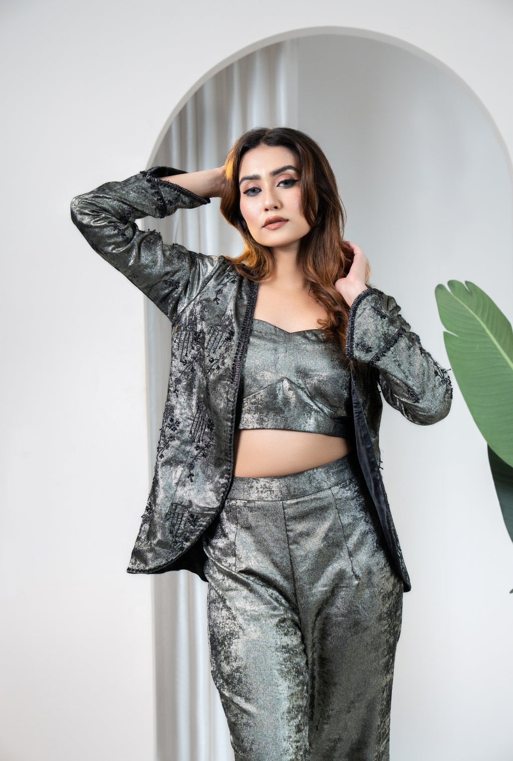 Midnight shine Co-ord Set