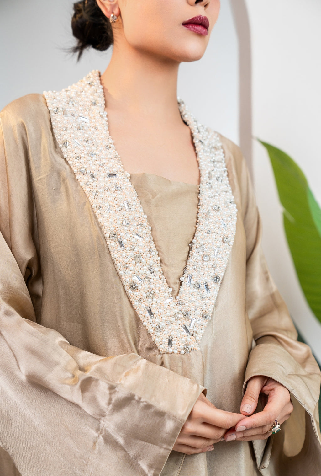 Champagne Pearl Co-ord Set